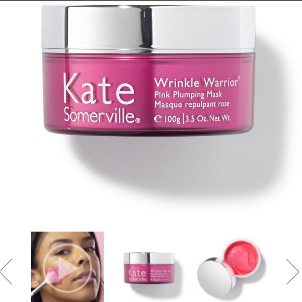 Kate Somerville Wrinkle Warrior Pink Plumping Mask - Picture 1 of 8